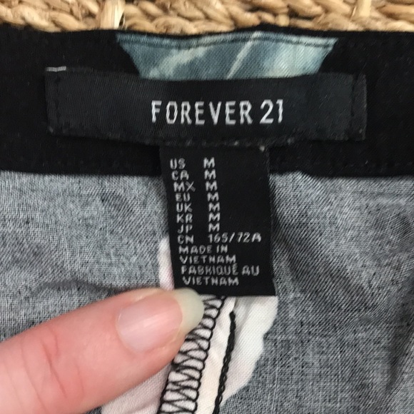 Forever 21 floral side slit maxi skirt - Picture 10 of 12